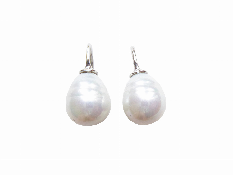 Ohrringe Erica klein weiß (silber)