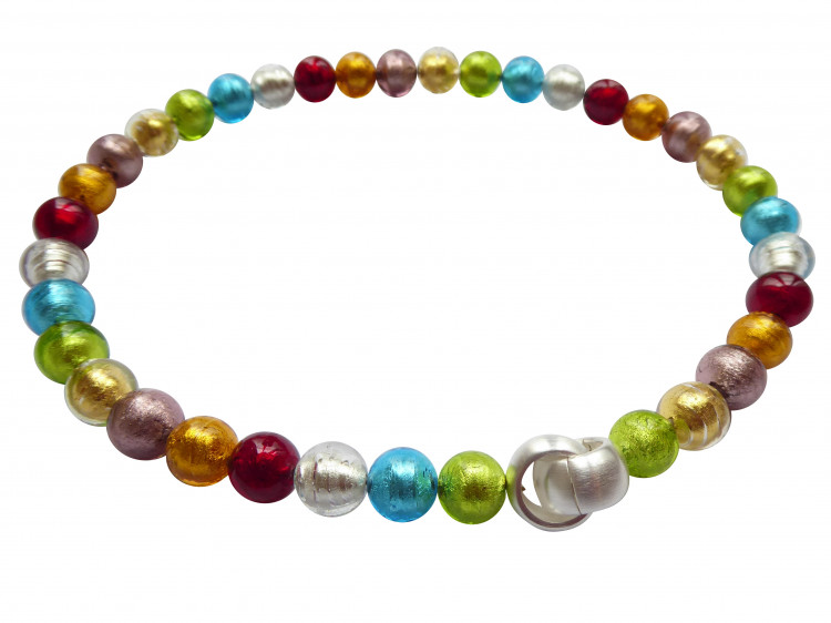 Kette Murano bunt