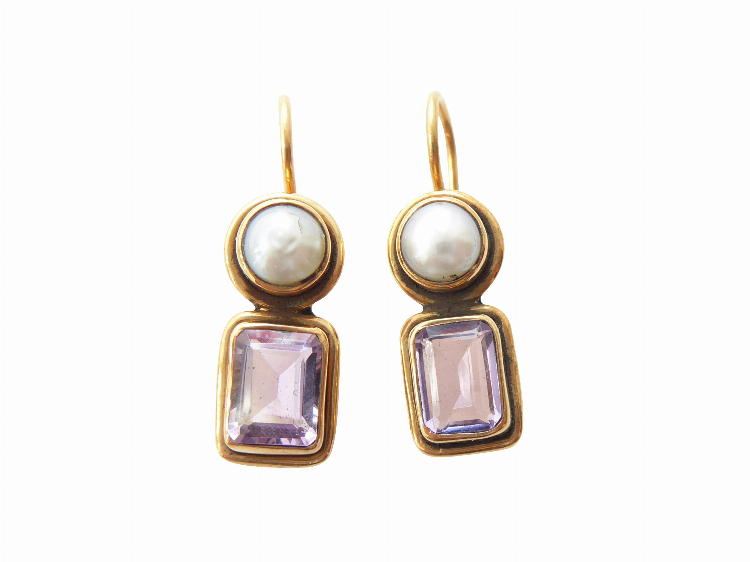 Ohrringe Dante Amethist