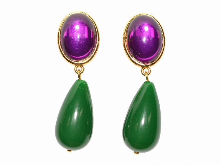 Clips Viola (purple/dunkelgrün)