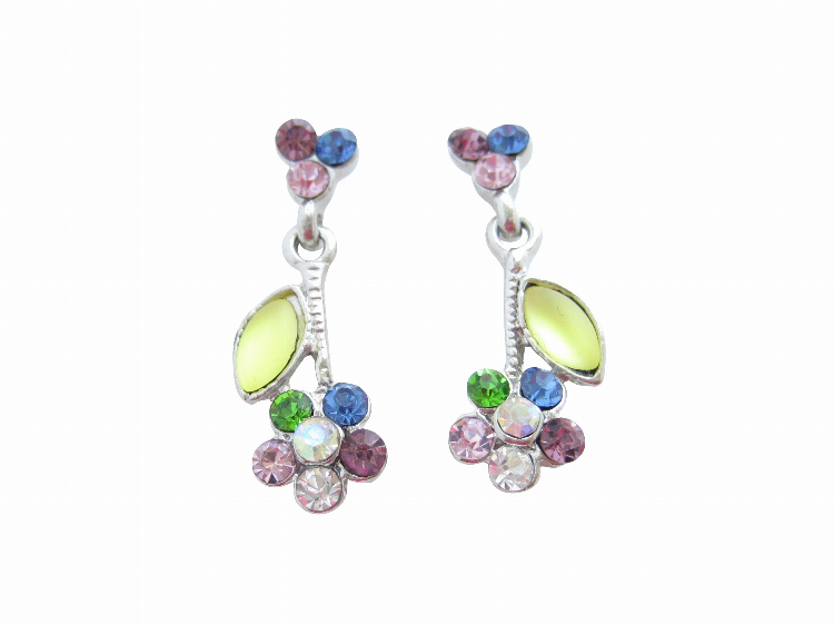 Ohrhänger Fiori bunt hell