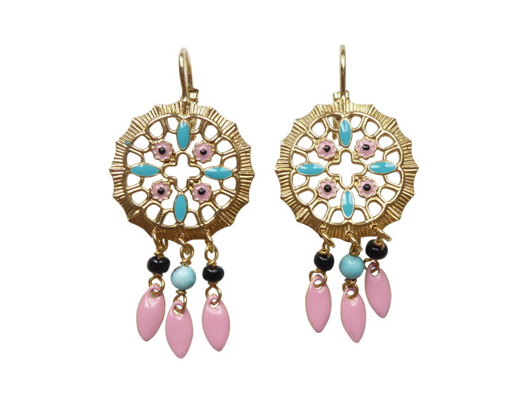 Ohrringe Lolita rosa