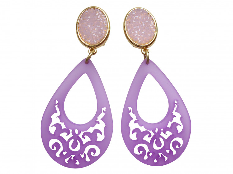 Clips Vanessa (rosa/flieder)