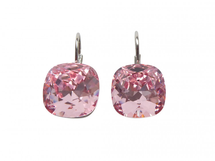 Ohrringe Romy rosa (rhodiniert)