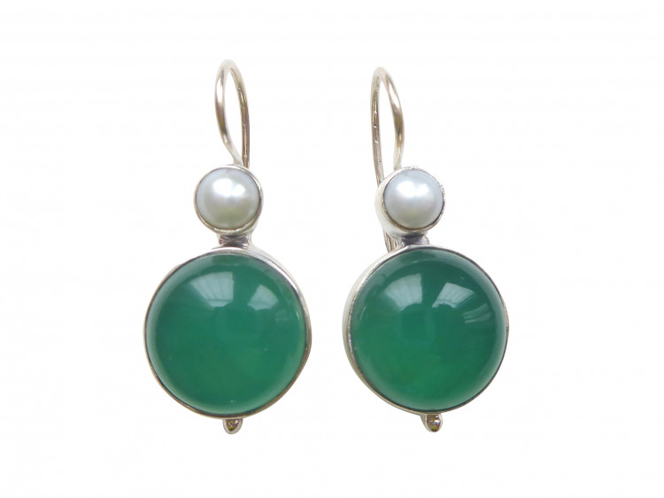 Ohrringe Alessandra Achat (Silber)