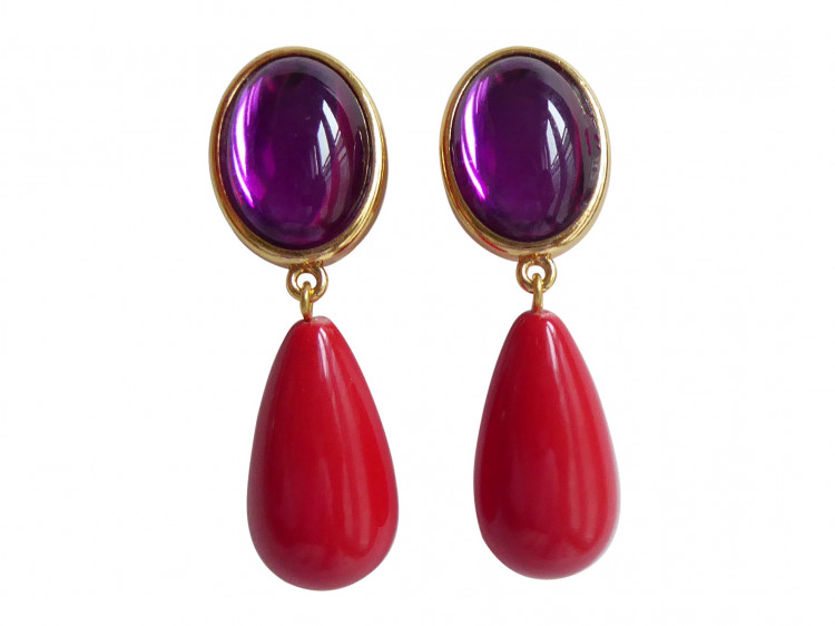 Clips Viola (purple/rot)