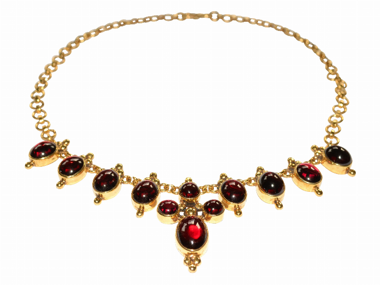 Kette Granballo Granat