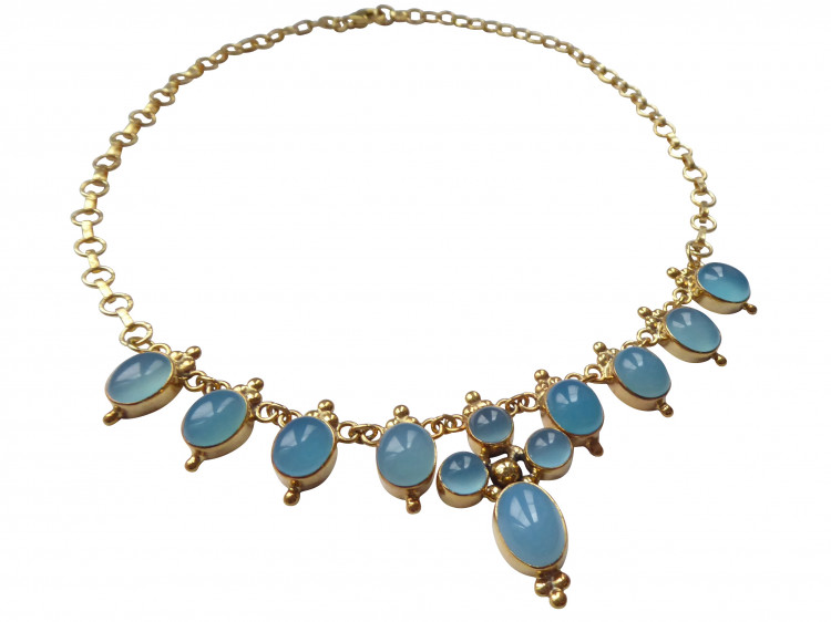 Kette Granballo Chalzedon