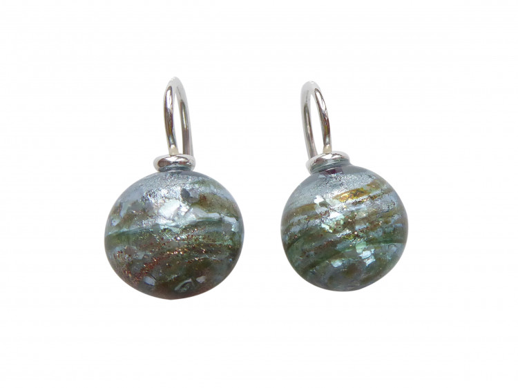 Ohrringe Murano Curacao (silber)