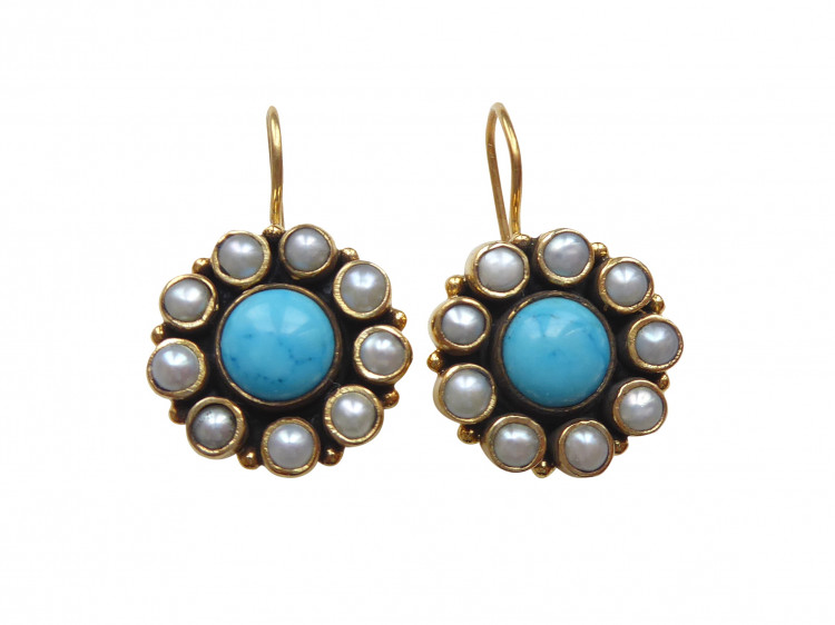 Ohrringe Linda Türkis