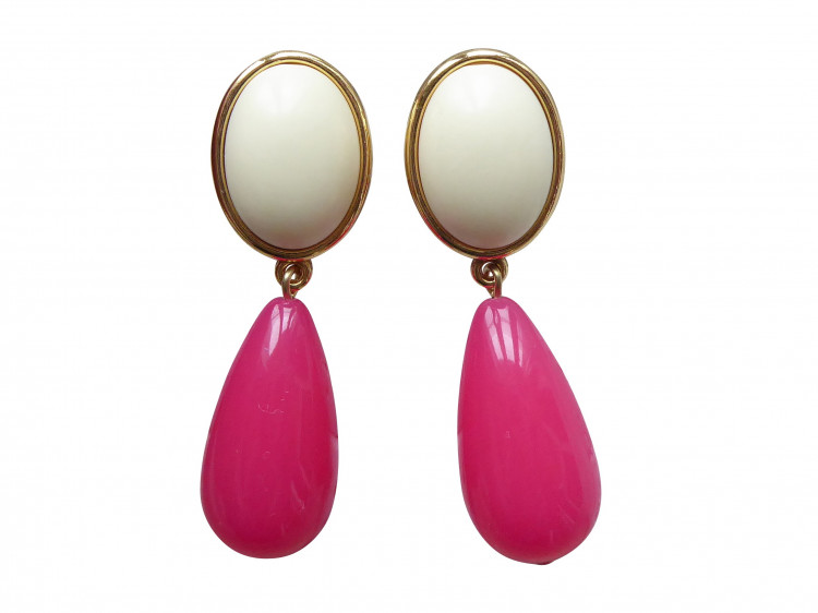 Clips Viola (elfenbein/pink)