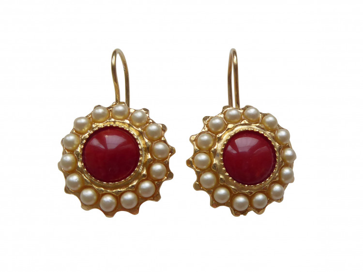 Ohrringe Angelica Koralle