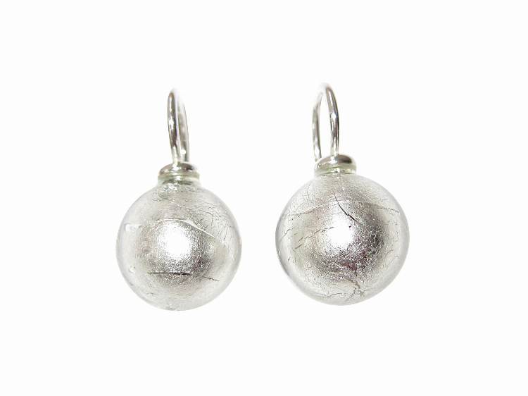 Ohrringe Murano silber (silber)