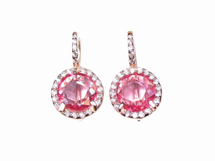 Ohrringe Parma klein pink