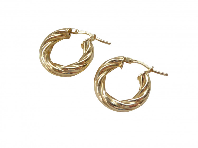 Ohrringe Creole Alina (gold-platt.)