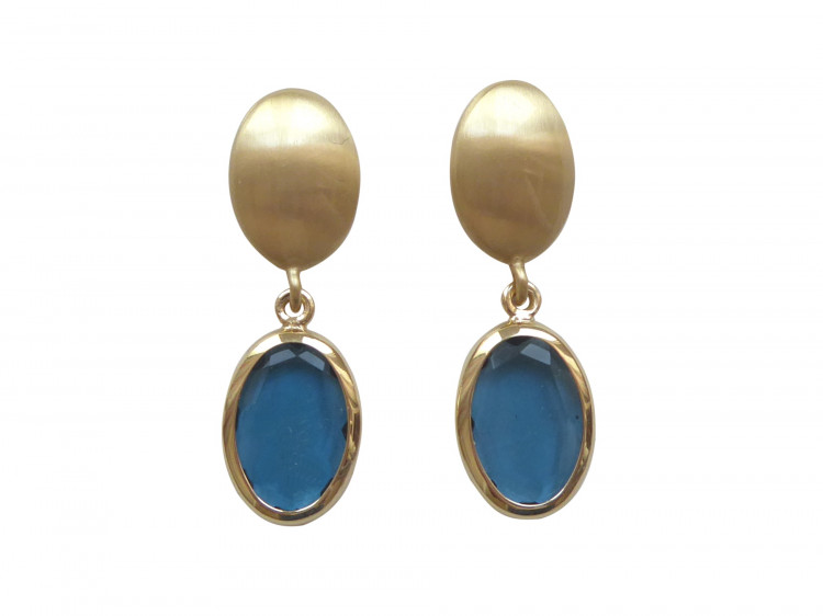 Ohrringe Romina blau