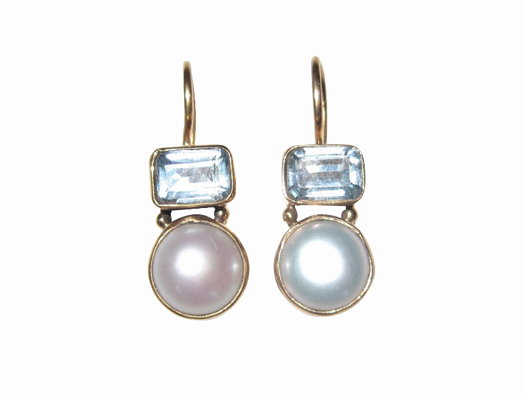 Ohrringe Alice Topas