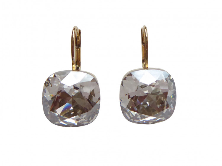 Ohrringe Romy kristall (vergoldet)
