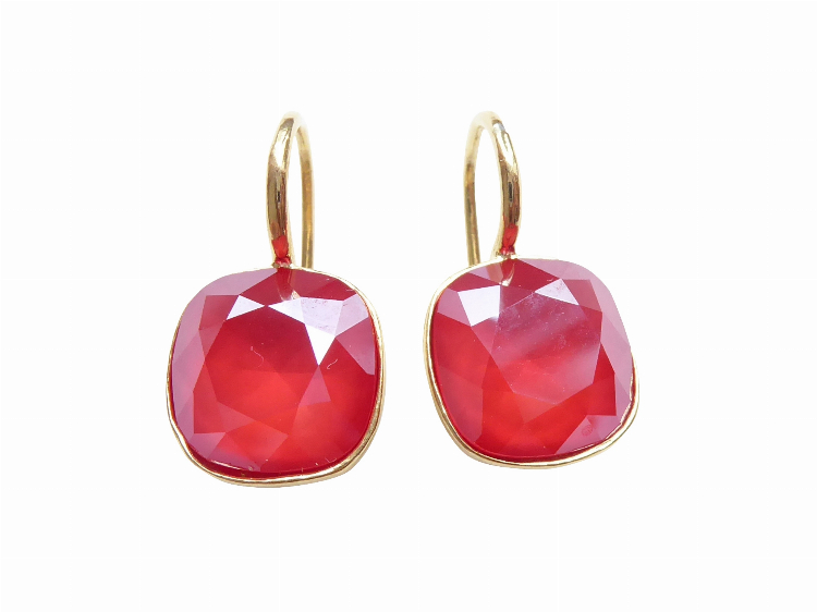 Ohrringe Rita fuchsia