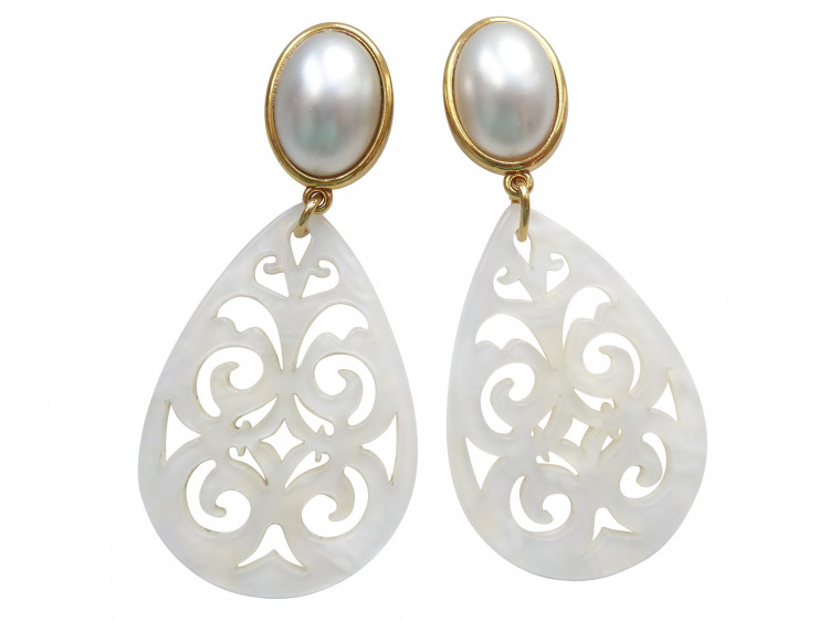 Clips Xenia (perle/perlmutt)