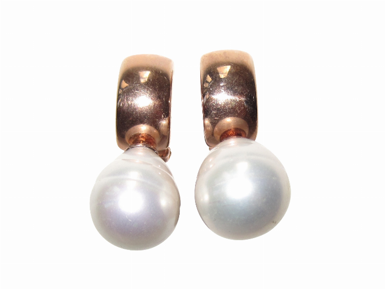 Clips Chiara weiß (rotgold-platt.)