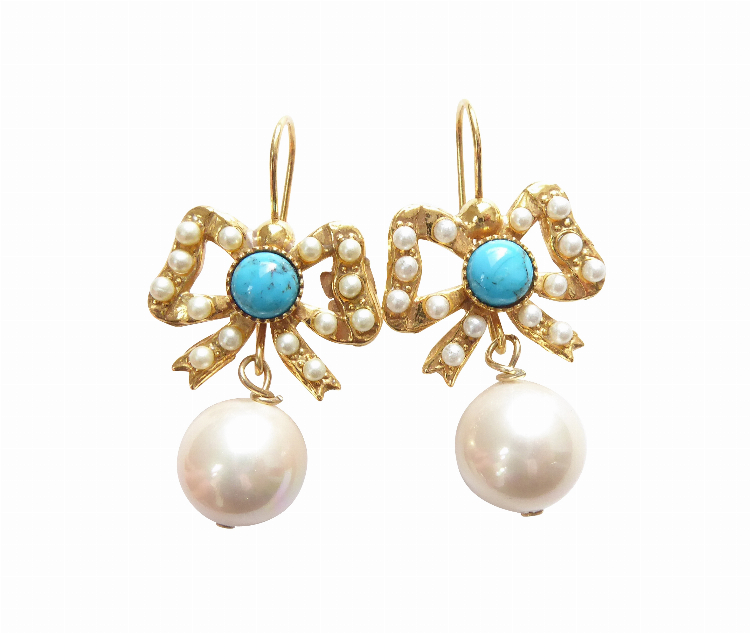 Ohrringe Cellini Türkis