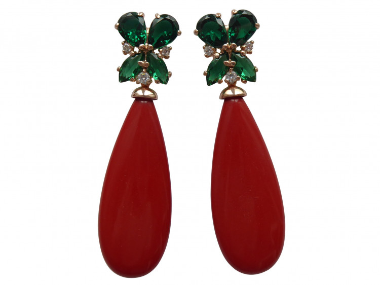 Ohrringe Garda Koralle