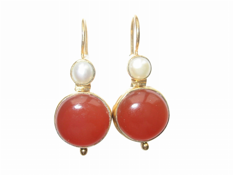 Ohrringe Alessandra Carneol