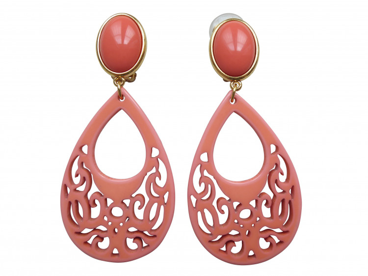Ohrringe Celine (koralle)