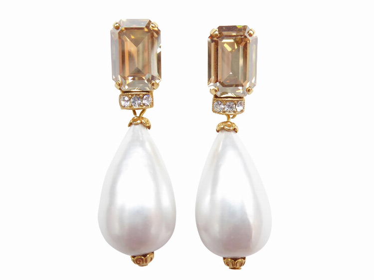 Ohrringe Mona (citrin)