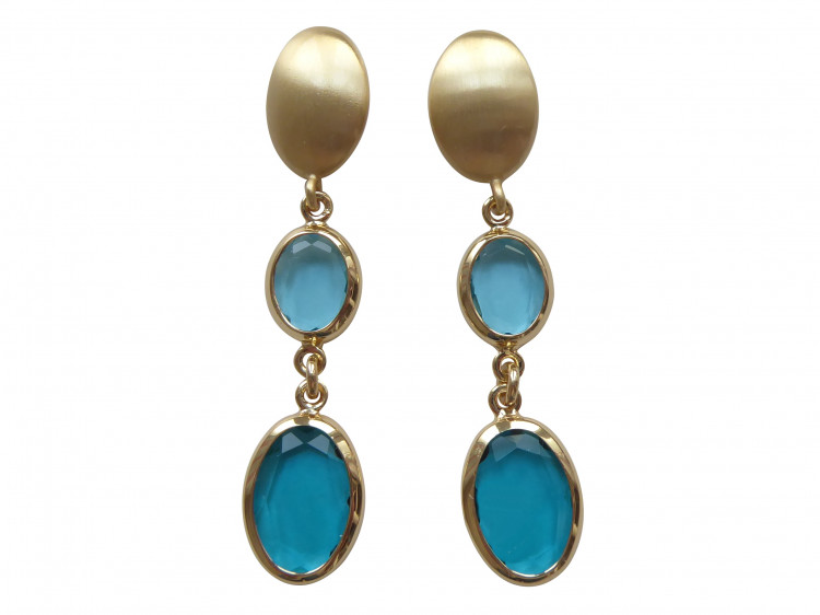 Ohrringe Tiziana petrol