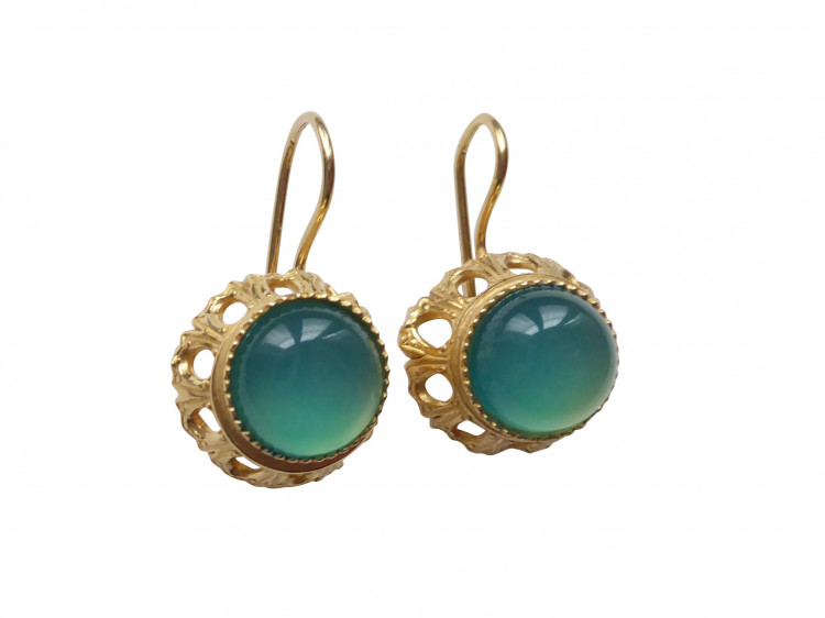 Ohrringe Corona Chalzedon