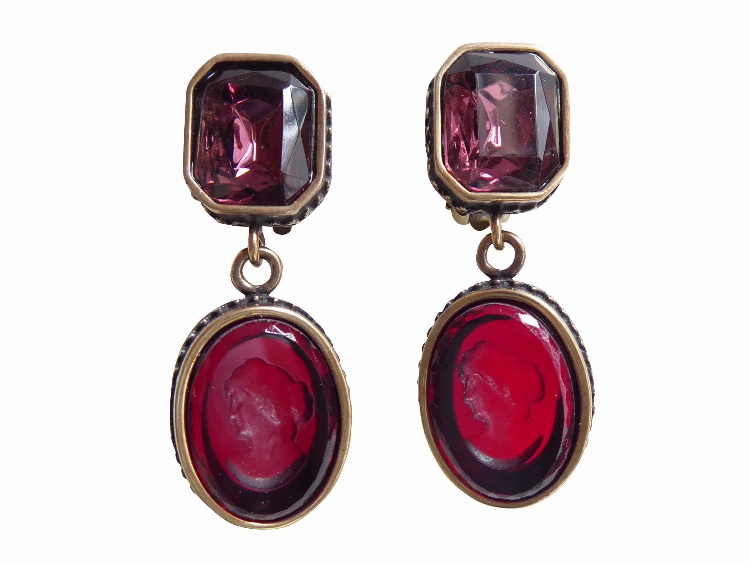 Clips Emilia lila/rot (Bronze)