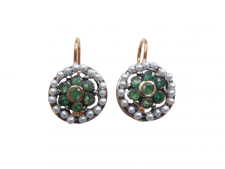 Ohrringe Sophia Smaragd