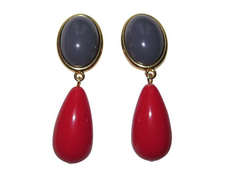 Clips Viola (grau/rot)