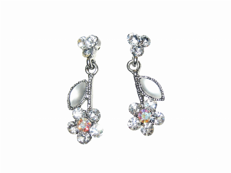 Ohrhänger Fiori silber