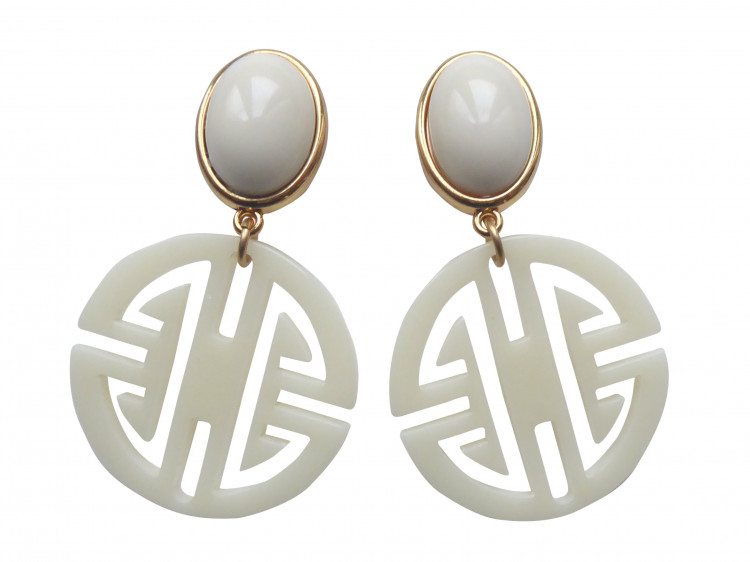 Ohrringe Zara (elfenbein)