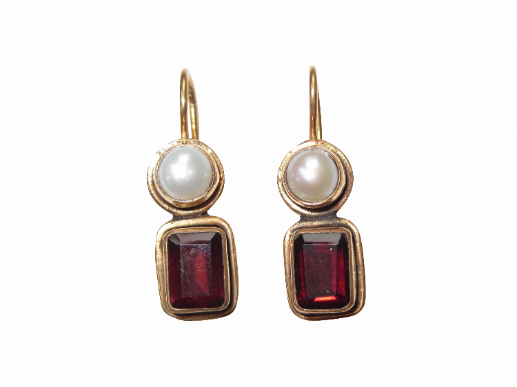 Ohrringe Dante Granat