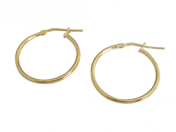 Ohrringe Creole Francesca (gold-platt.)