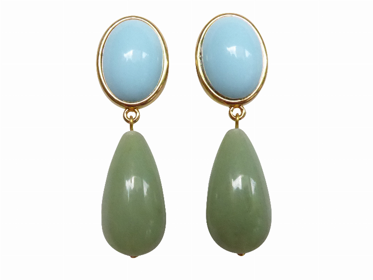 Clips Viola (hellblau/jade)