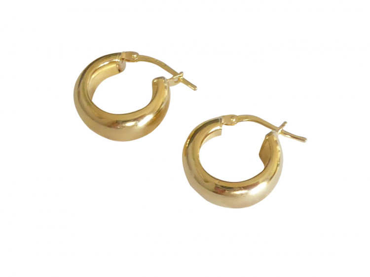 Ohrringe Creole Loretta (gold-platt.)