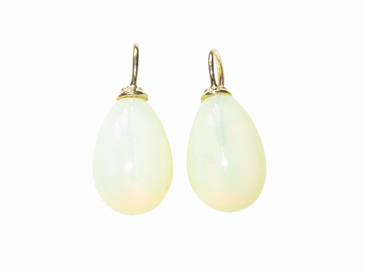 Ohrringe Lea hellgelb (gold-platt.)