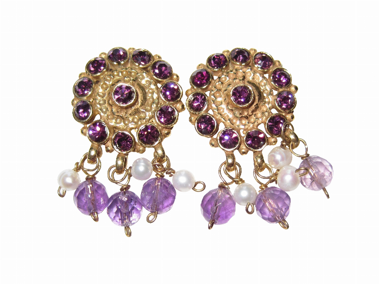 Ohrringe Katia Amethist