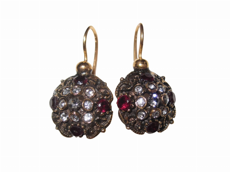 Ohrringe Lorenza Granat