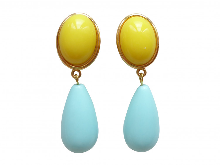 Clips Viola (gelb/mint)