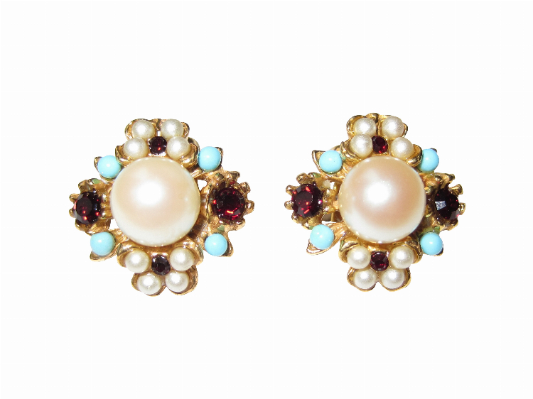 Clips Gabri Granat-Türkis