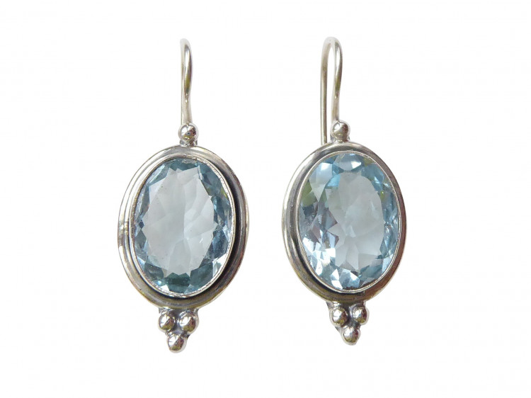 Ohrringe Marte Topas (Silber)