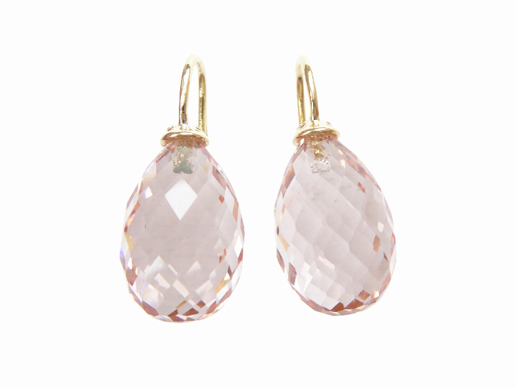 Ohrringe Mila rosa (gold-platt.)