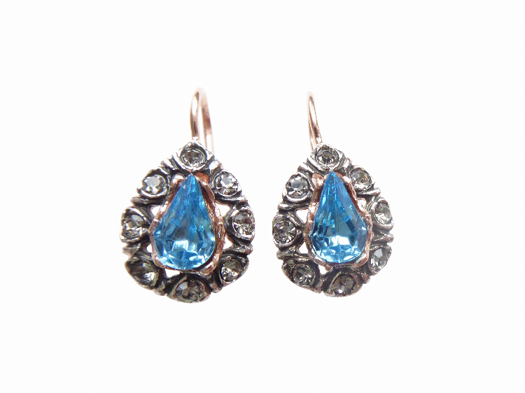 Ohrringe Verona blau