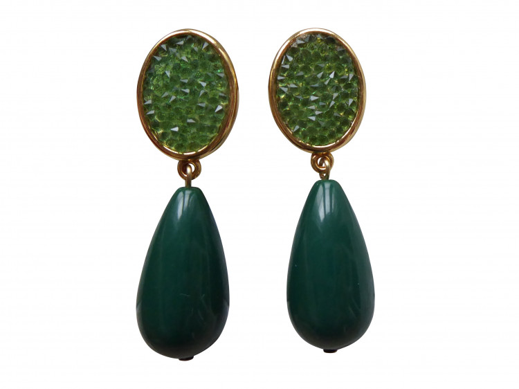 Ohrringe Elena (grün)